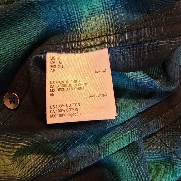 NWT Inc Men's Leo Plaid Shirt Multiple Sizes - Picture 6 of 9